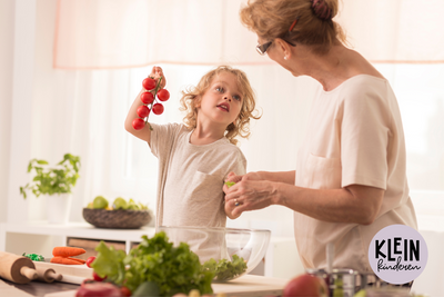 Gezonde snacks voor kleinkinderen