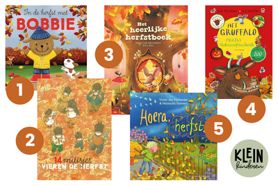 Vijf kinderboeken over de herfst