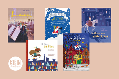Vijf kinderboeken over Sinterklaas